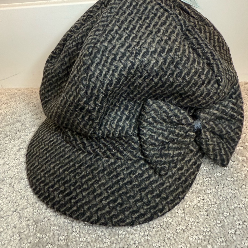 Stylish Black and Gray Women's Cap